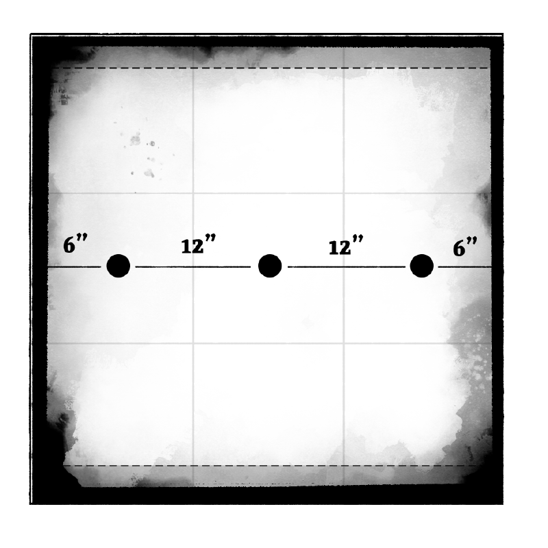 A breakdown of a terrain piece
